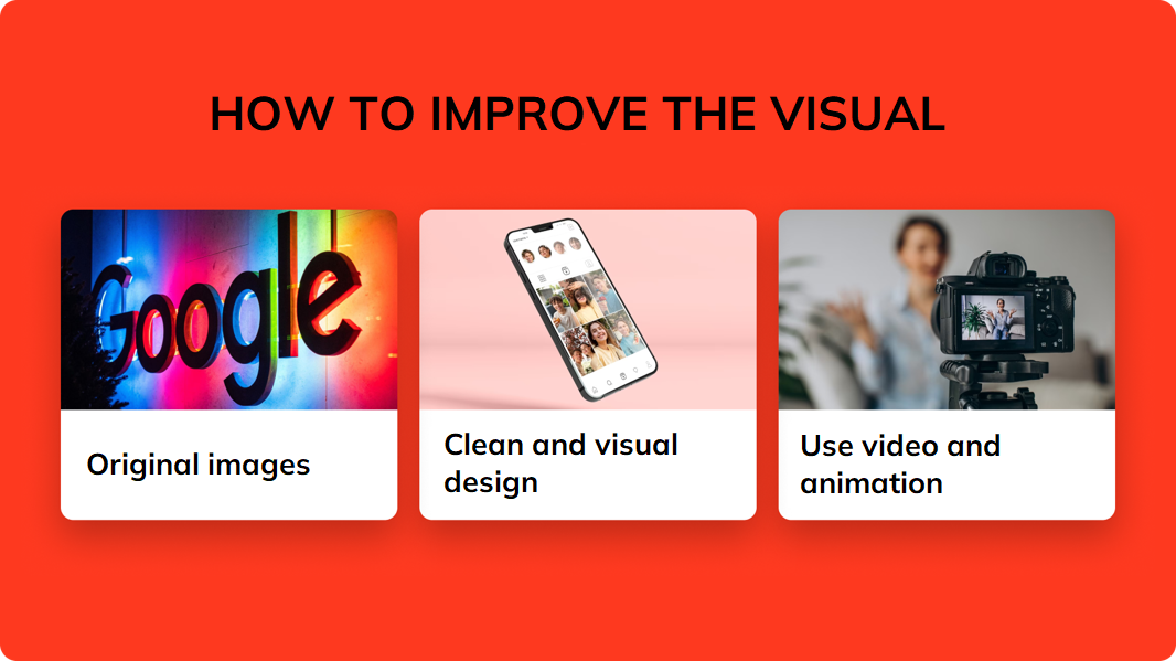 How to improve the visual