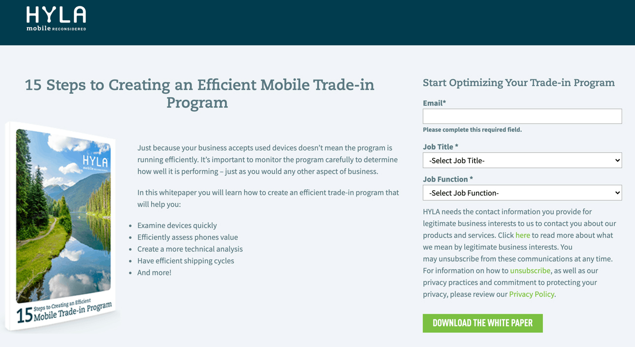 white paper marketing