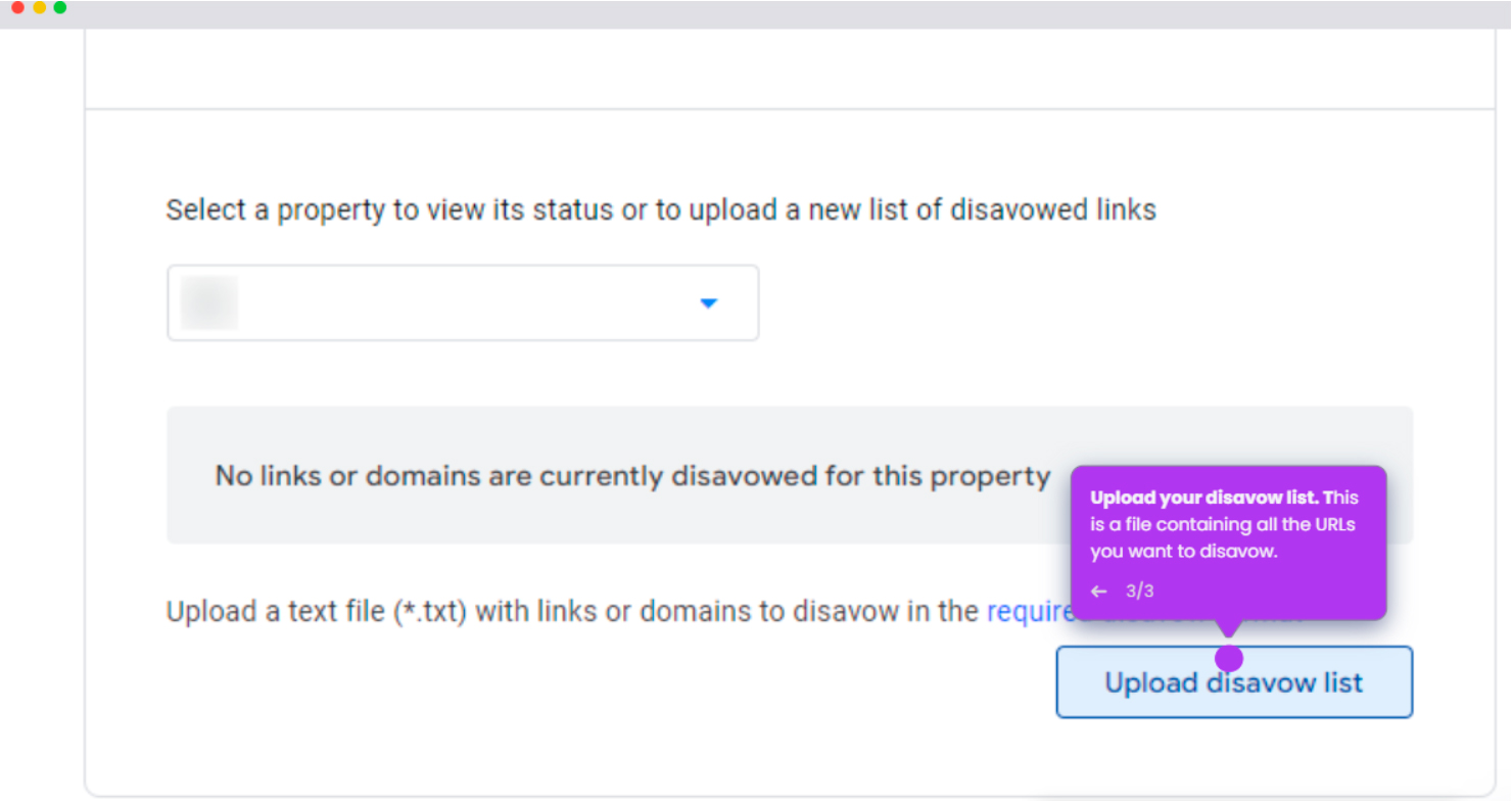 seo disavow