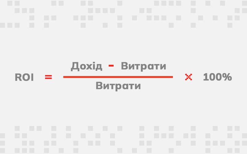 формула ROI