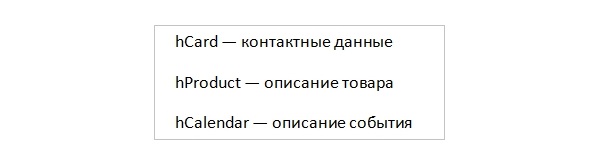 пример готовой разметки